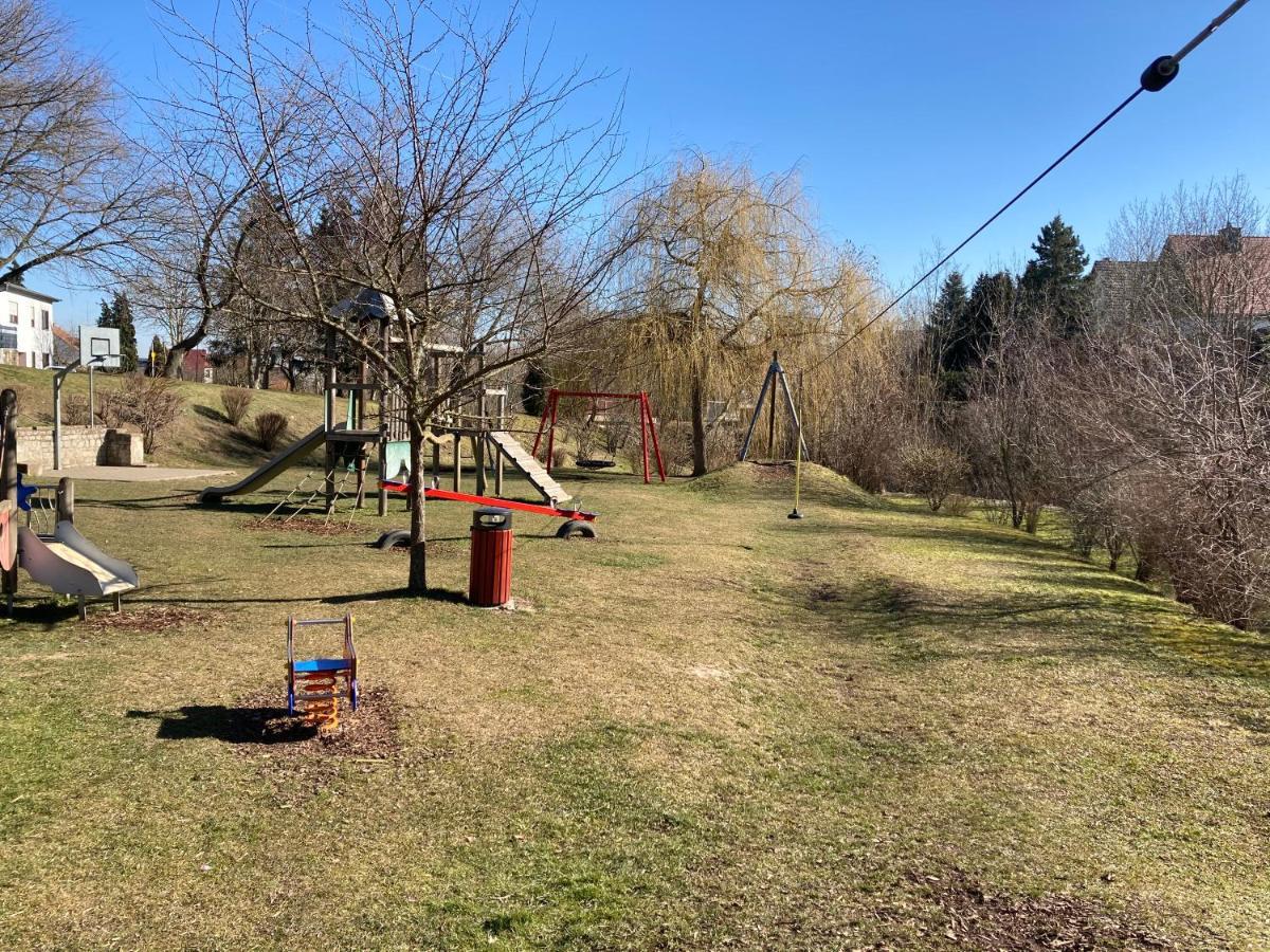 Ferienwohnung Am Schlosspark Ettersburg Bei Weimar Buitenkant foto